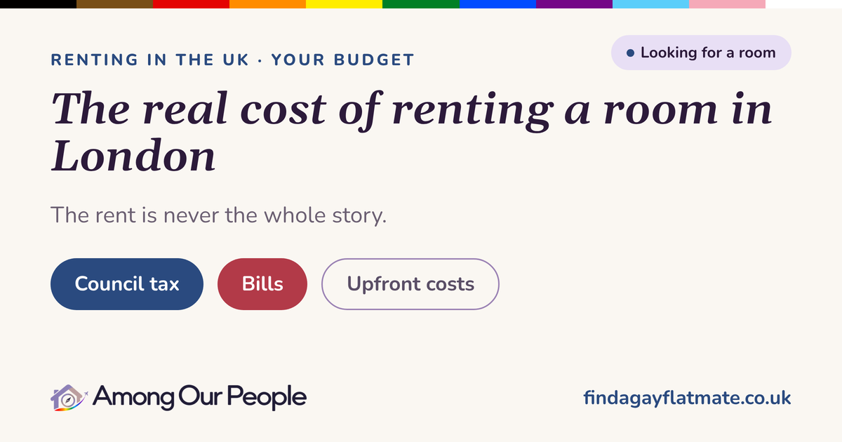 The real cost of renting a room in London. The rent is never the whole story.